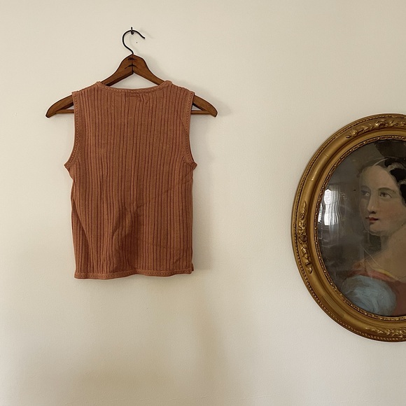 Vintage Knit Cropped Top - Picture 5 of 6